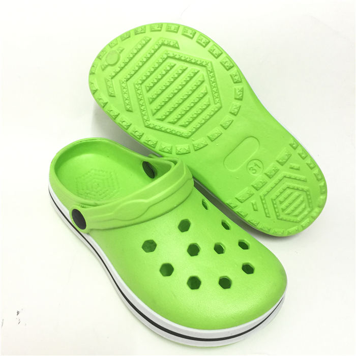 EVA Kids Clogs with Light Green Color