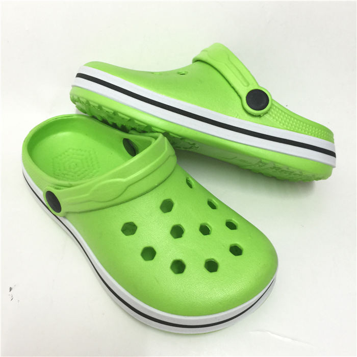 EVA Kids Clogs with Light Green Color