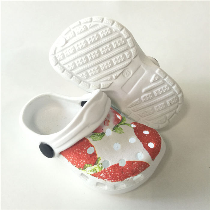 Animal Flowers Print EVA Clog Slippers