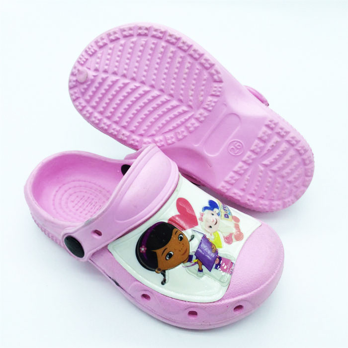 Cartoon EVA Toddler Shoes Kid's EVA Clogs