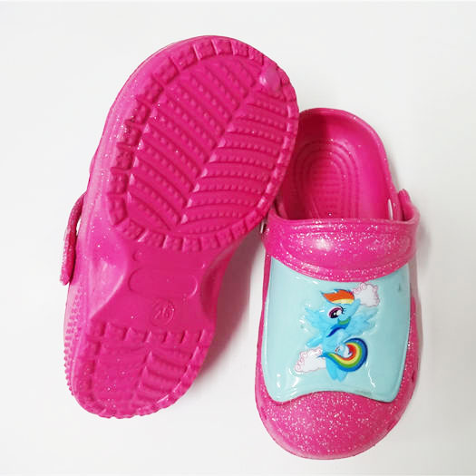 Popular Sonic Rainboom Pattern Kid's Clogs