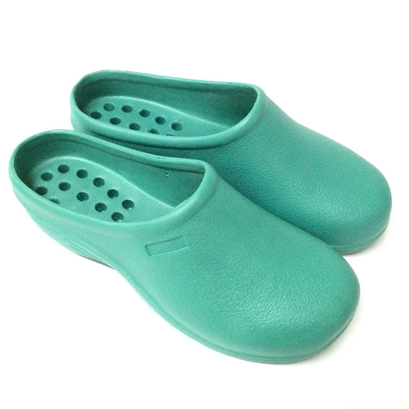 Plastic Garden Purple Nursing EVA Clogs
